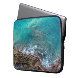Azure-golven Laptop Sleeve