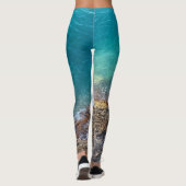 Azure-golven Leggings (Achterkant)