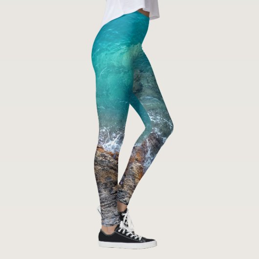 Azure-golven Leggings (Rechts)