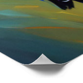 Azure Kingfisher Poster (Hoek)