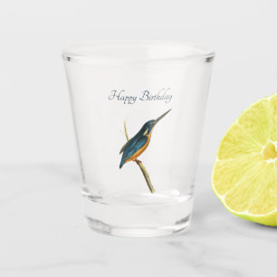 Azure Kingfisher Shot Glas