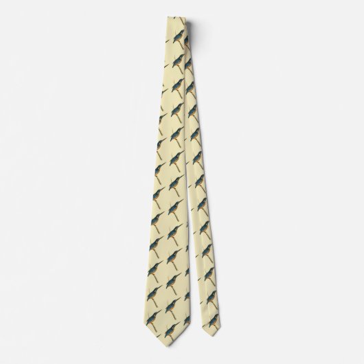 Azure Kingfisher Stropdas (Voorkant)