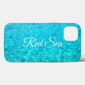 Azure-lagune in het Rode zee Case-Mate iPhone Case (Achterkant (horizontaal))