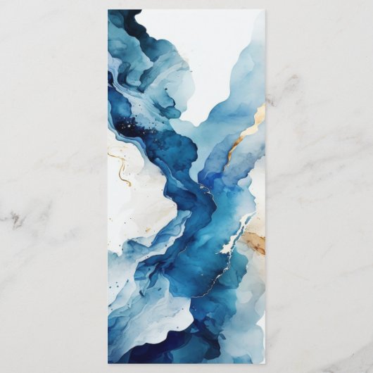 AZURE Marble Dreams Gala Menu (Achterkant)