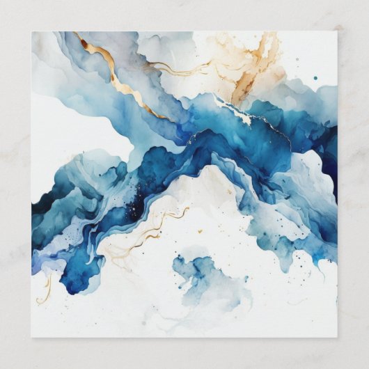 AZURE Marble Dreams Gala Menu (Achterkant)