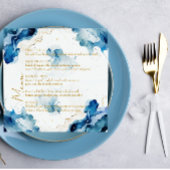 AZURE Marble Dreams Gala Menu