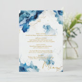 AZURE Marble Dreams Gala Menu (Staand voorkant)