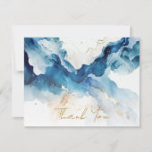 AZURE Marmeren Dromen Gala Bedankkaart (Voorkant)