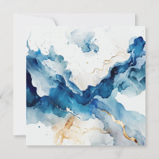 AZURE Marmeren Dromengala | Glitter Redding De Dat Save The Date (Achterkant)