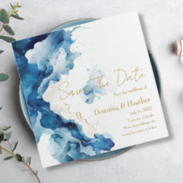 AZURE Marmeren Dromengala | Glitter Redding De Dat Save The Date