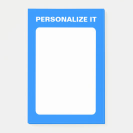 Azure Modern Personalized Versatile Post-it® Notes