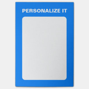 Azure Modern Personalized Versatile Post-it® Notes
