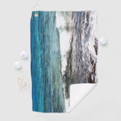 Azure Ocean  Golfhanddoek (Insitu)