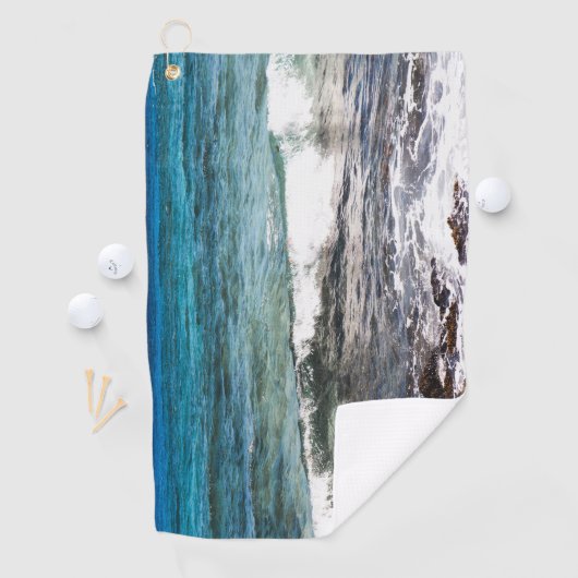 Azure Ocean  Golfhanddoek (Insitu)