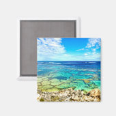 Azure Ocean Reef Magneet (Voorkant / Achterkant)