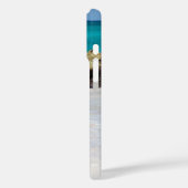 Azure Ocean Sandy Beach Foto Case-Mate iPhone Case (Achterkant / Links)