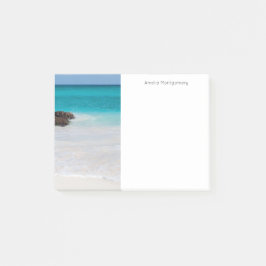 Azure Ocean Sandy Beach Foto Post-it® Notes
