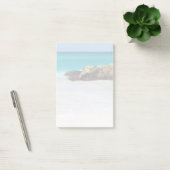 Azure Ocean Sandy Beach vervaagde foto Post-it® Notes (Kantoor)