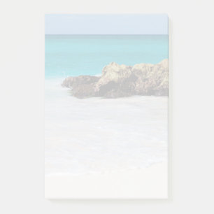 Azure Ocean Sandy Beach vervaagde foto Post-it® Notes