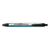 Azure Ocean  Zwarte Inkt Pen (Achterkant)