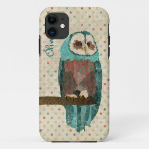 Azure Owl  iPhone Case