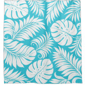 Azure Palms Douchegordijn (Voorkant)