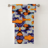 Azure Pumpkin Bad Handdoek (Insitu)