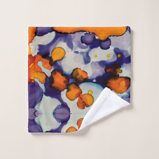 Azure Pumpkin Bad Handdoek (Wasdoekje)