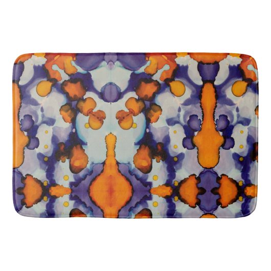 Azure Pumpkin Badmat (Voorkant)