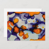 Azure Pumpkin Briefkaart (Voorkant / Achterkant)