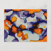 Azure Pumpkin Briefkaart (Voorkant)