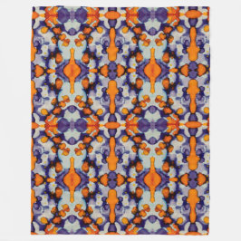 Azure Pumpkin Fleece Deken