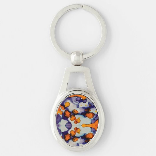 Azure Pumpkin Sleutelhanger (Voorkant)