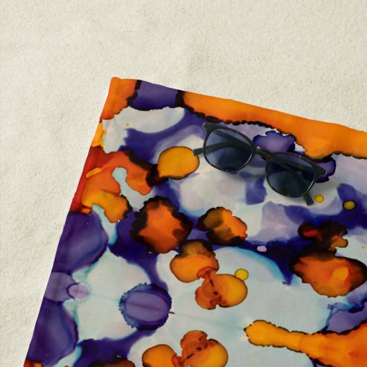 Azure Pumpkin Strandlaken (In situ)