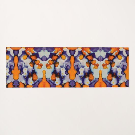 Azure Pumpkin Yogamat (Achterkant (horizontaal))