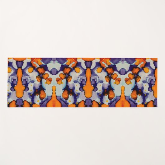 Azure Pumpkin Yogamat (Voorkant (horizontaal))