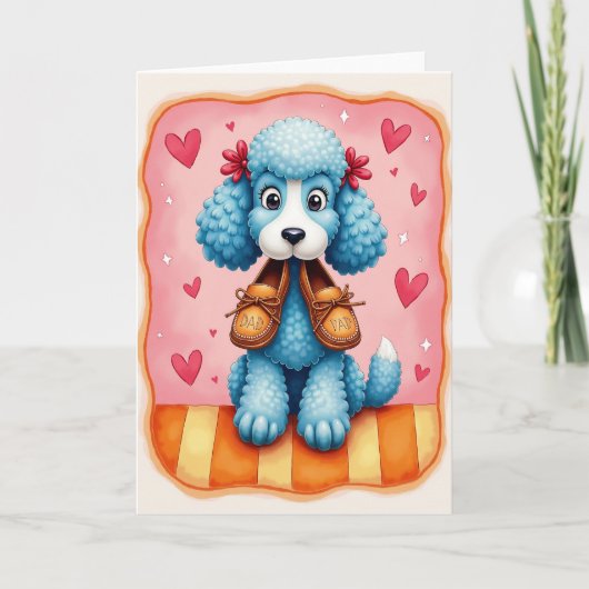 Azure Pups Mooi Vaderdag Kaart (Voorkant)