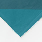 Azure Pyramids Fleece Deken (Hoek)