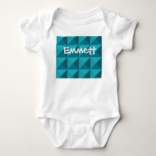 Azure Pyramids Romper