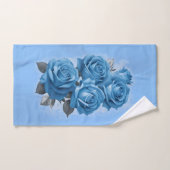 Azure Roos Serenity Bad Handdoek (Handdoek)