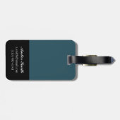 Azure Seahorse Study I Bagagelabel (Achterkant horizontaal)