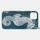 Azure Seahorse Study I Case-Mate iPhone Case (Achterkant (horizontaal))