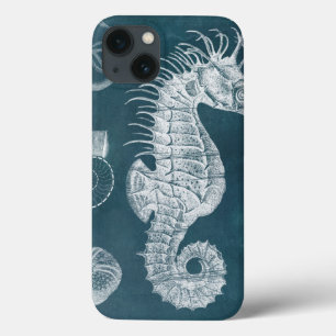 Azure Seahorse Study I iPhone 13 Hoesje