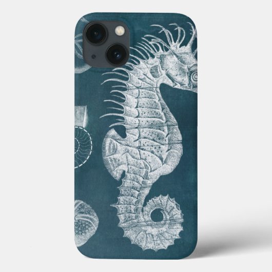 Azure Seahorse Study I Case-Mate iPhone Case (Achterkant)