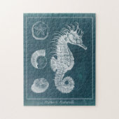 Azure Seahorse Study I Legpuzzel (Verticaal)