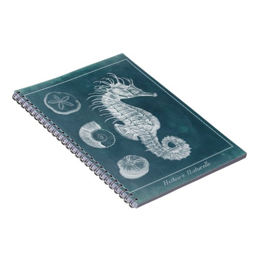 Azure Seahorse Study I Notitieboek (Rechterzijde)