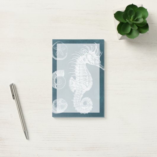 Azure Seahorse Study I Post-it® Notes (Kantoor)