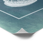 Azure Seahorse Study I Poster (Hoek)