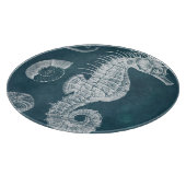 Azure Seahorse Study I Snijplank (Hoek)