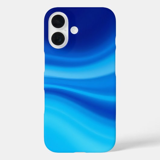 Azure Shift - Dynamic Blue Wave Gradient Case-Mate iPhone Case (Achterkant)